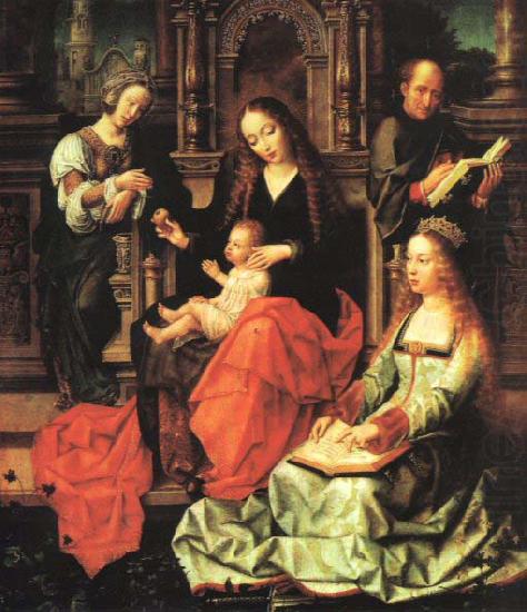 Gerard David Our Lady of the Fly, china oil painting image